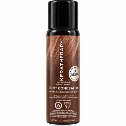 Keratherapy root concealer light brown 118ml