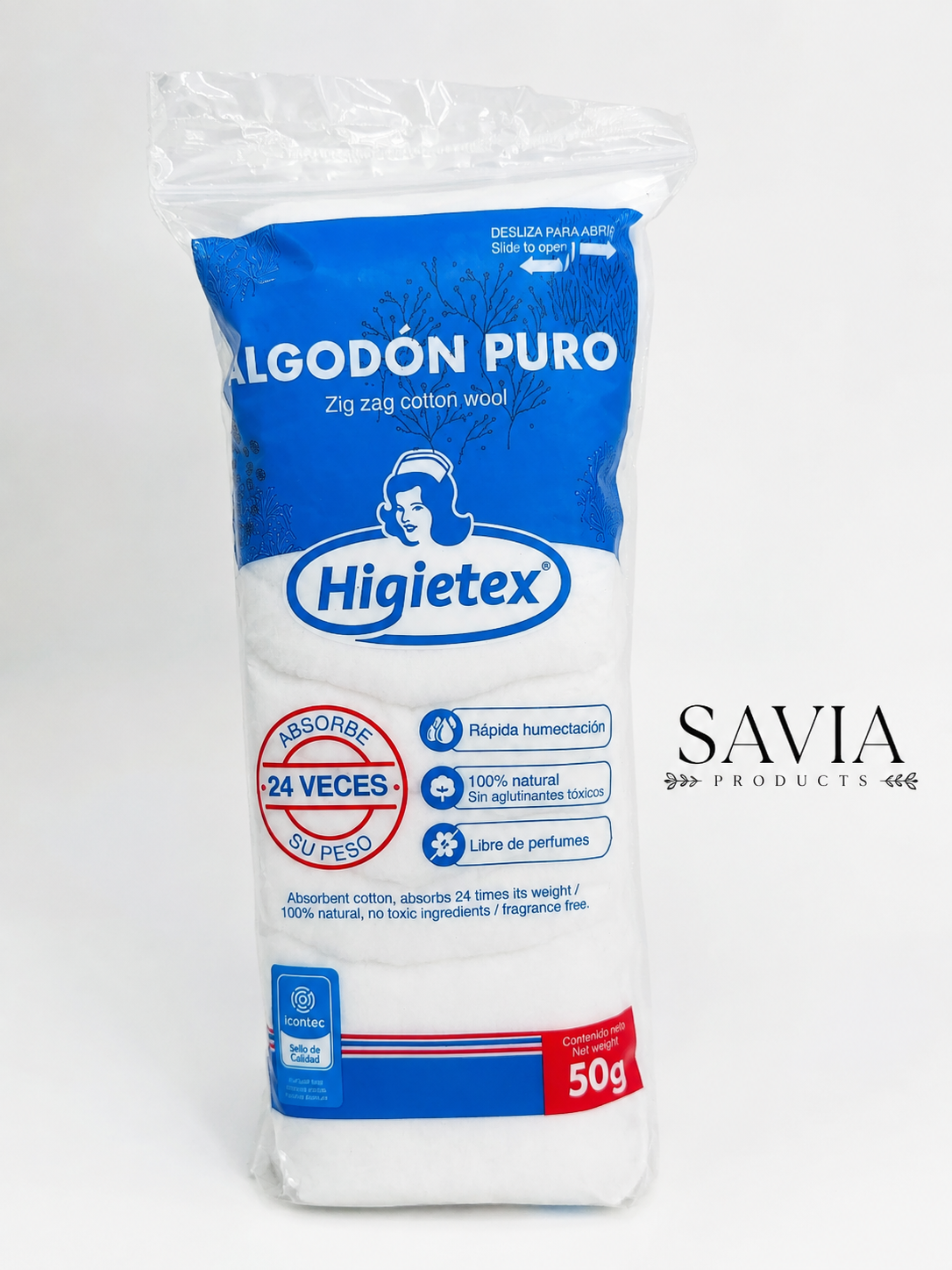IMG_0119.png Zig Zag Cotton Wool (Algodon Puro) 50G. - Image 1