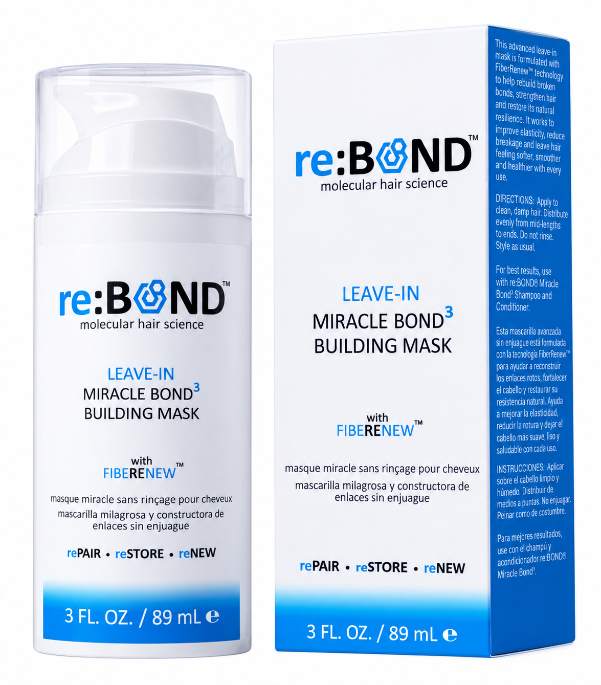 file_0000000026f481f5a20b99a7f9d8bf16.png REBOND leave-in miracle bond building mask 89ml - Image 1