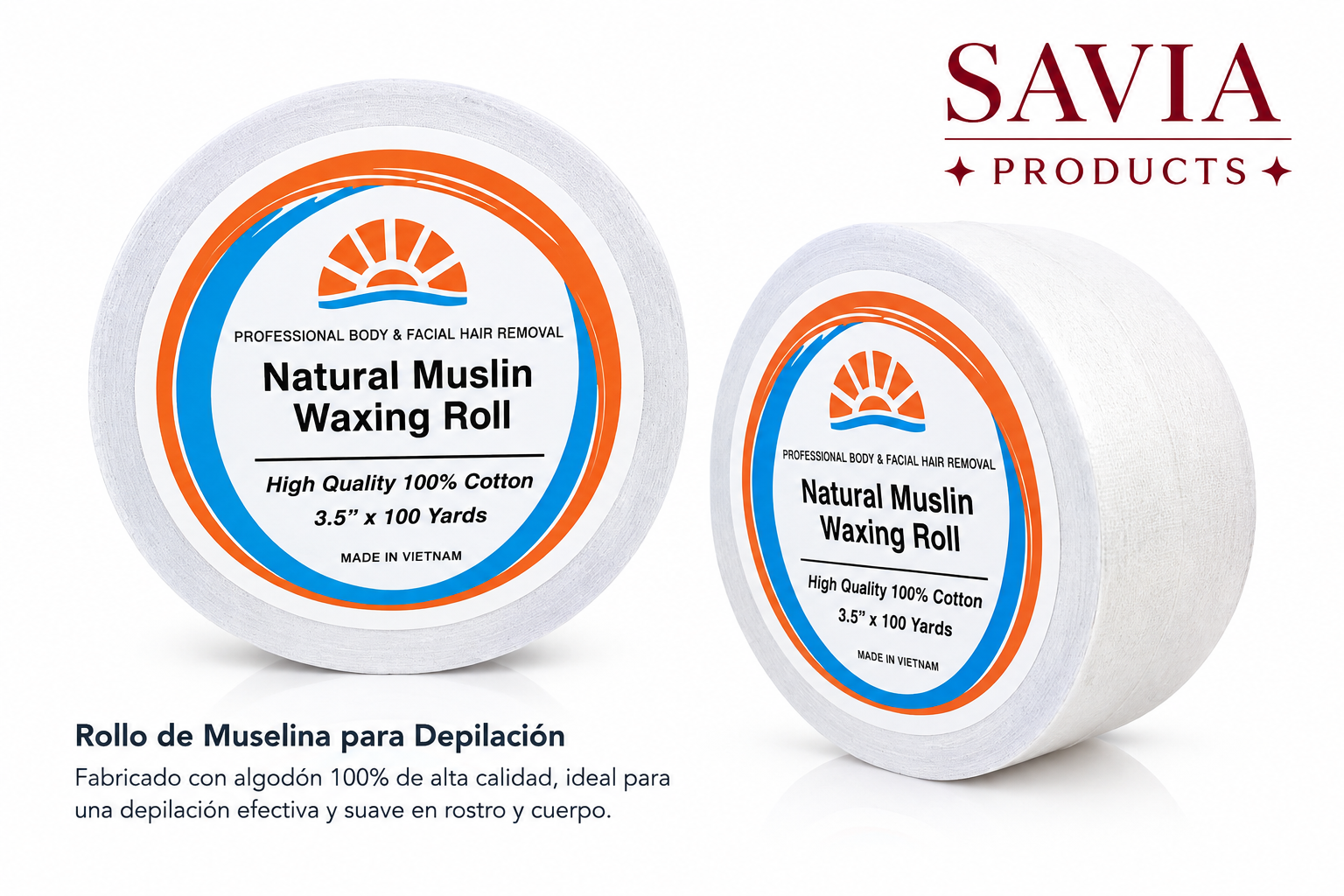 file_000000003fcc822f813fa520b281368e.png NATURAL MUSLIN WAXING ROLL - Image 1