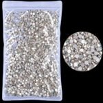 NAIL ART STONES SS4 1440 PCS PLATA - Image 2